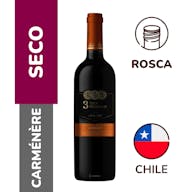 Vinho Tinto Carménère Tres Medallas 750ml