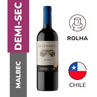 Vinho Tinto Malbec Reservado Concha y Toro 750ml