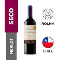 Vinho Tinto Merlot Reservado Concha y Toro 750ml