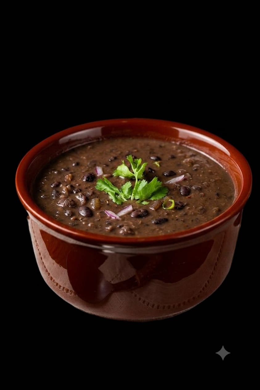 CALDO DE FEIJÃO MEXICANO